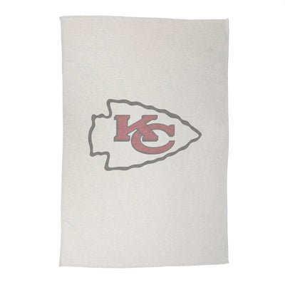 Kansas City Chiefs Oversized Logo Sublimated Sweatshirt Blanket