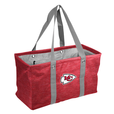 Kansas City Chiefs Crosshatch Picnic Caddy - Logo Brands