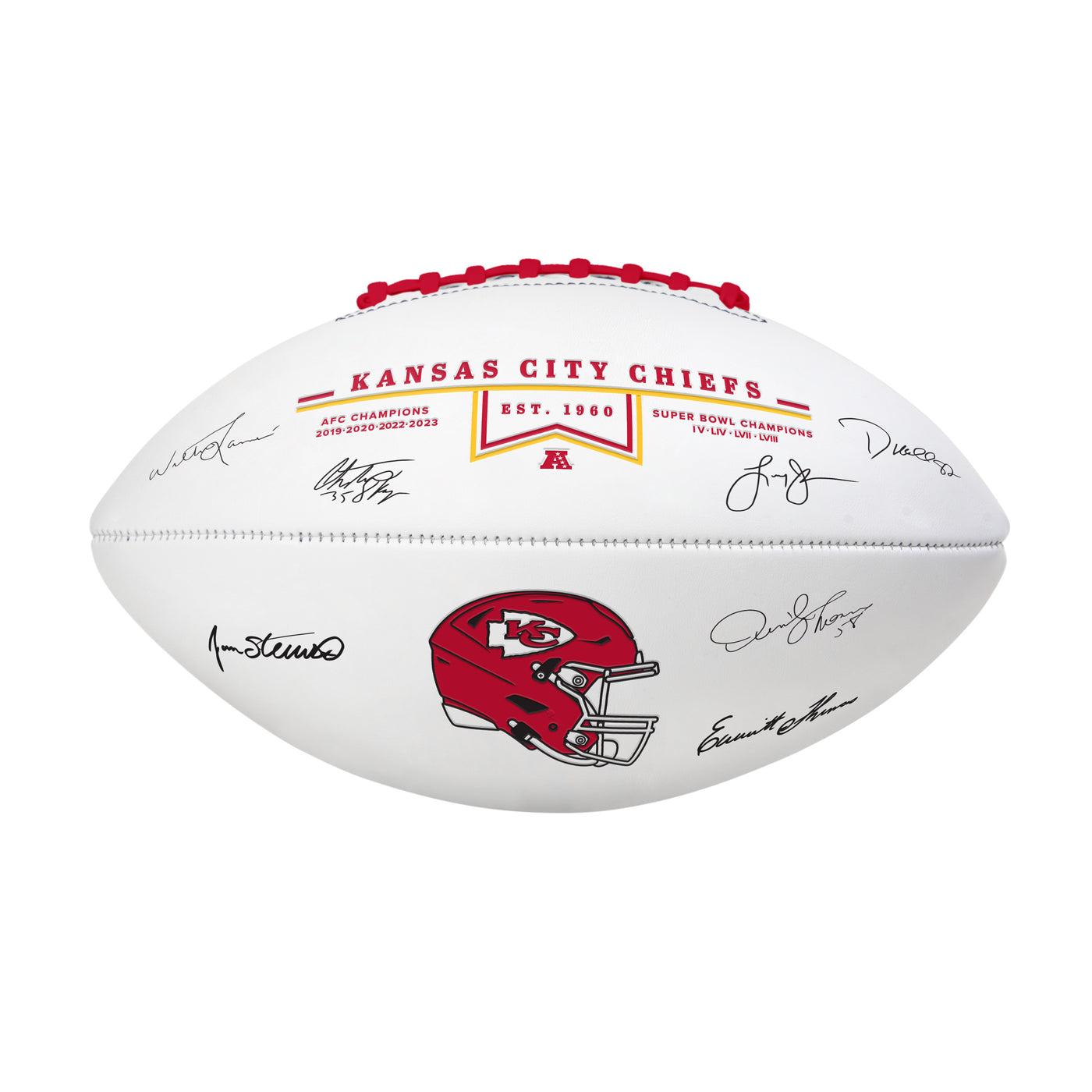 Kansas City Chiefs Autograph Signature Football