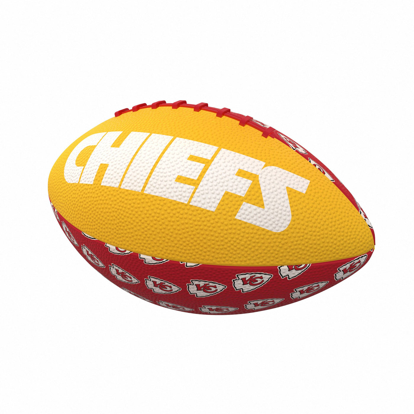 Kansas City Chiefs Mini Size Rubber Football