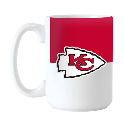 Kansas City Chiefs 15oz Colorblock Sublimated Mug