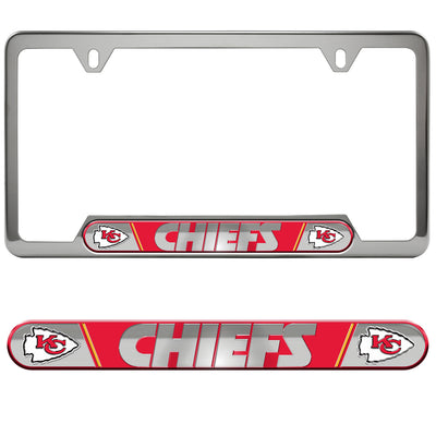 NFL - Kansas City Chiefs Embossed License Plate Frame