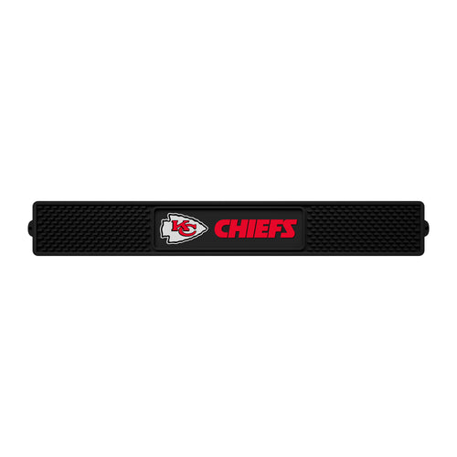 Kansas City Chiefs drink mat by Logo Brands featuring team logo and vibrant design for NFL fans.