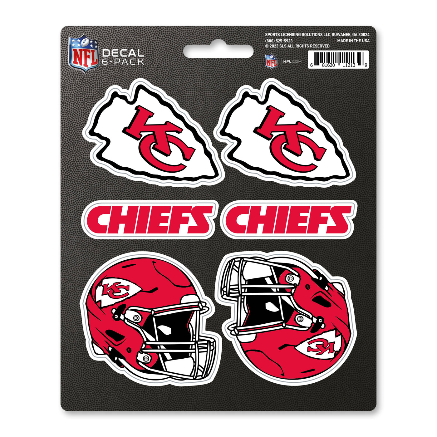NFL - Kansas City Chiefs DECAL6
