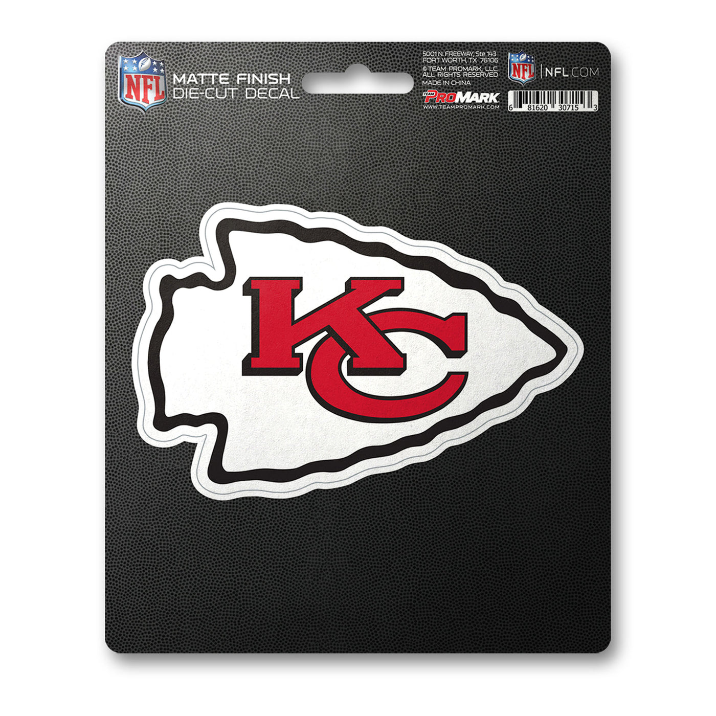 NFL - Kansas City Chiefs Matte Decal