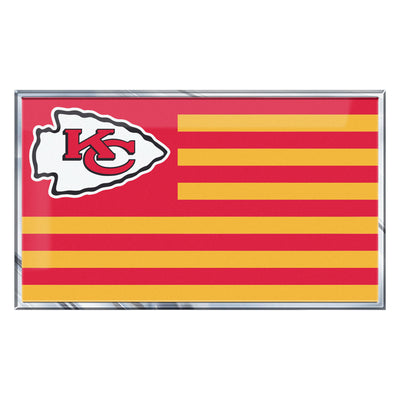 NFL - Kansas City Chiefs Embossed State Flag Emblem