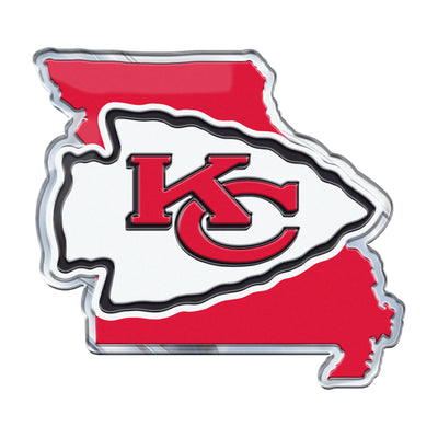 NFL - Kansas City Chiefs Embossed State Emblem