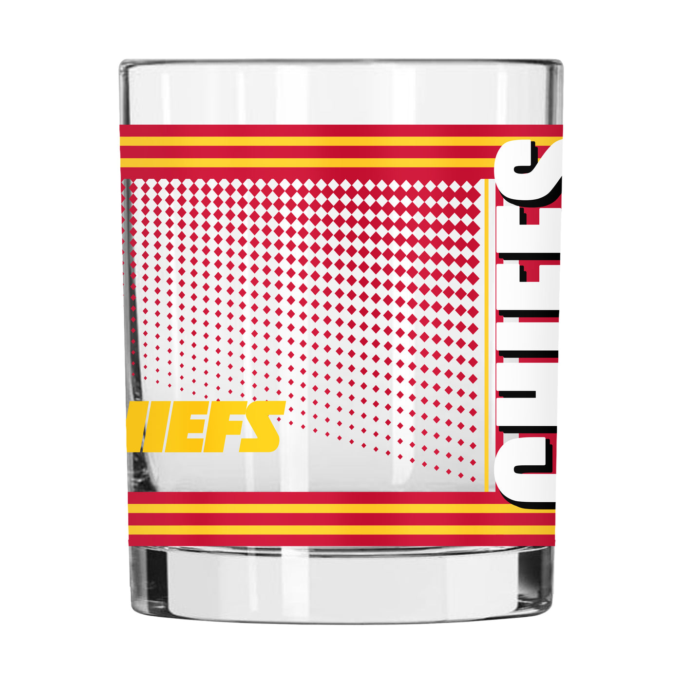 Kansas City Chiefs 14oz Hero Rocks Glass