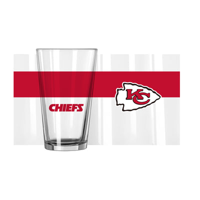 Kansas City Chiefs 16oz Colorblock Pint Glass