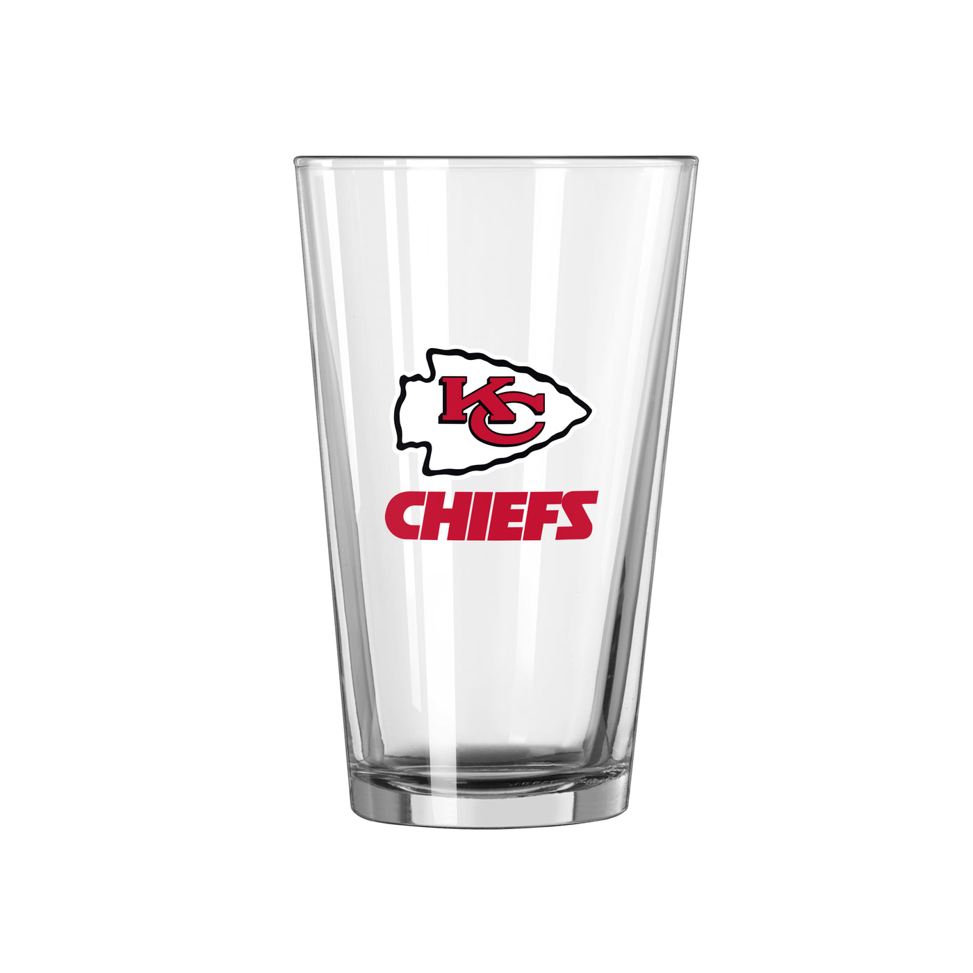 Kansas City Chiefs 16oz Swagger Pint Glass