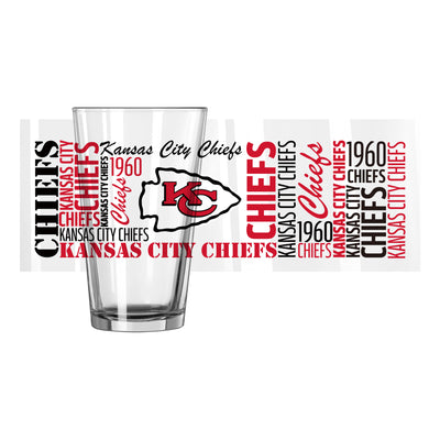 Kansas City Chiefs 16oz Spirit Pint Glass