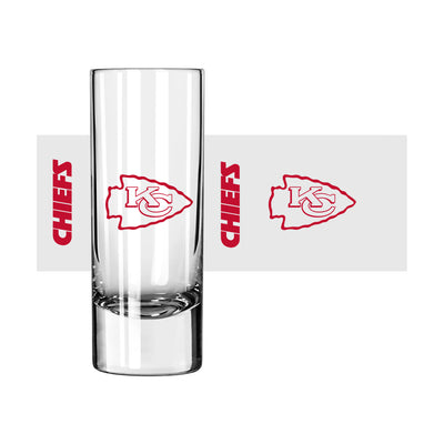 Kansas City Chiefs 2.5oz Gameday Shooter Glass - Logo Brands