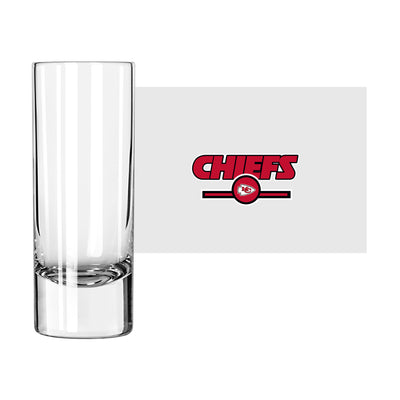 Kansas City Chiefs 2.5oz Letterman Shooter Glass