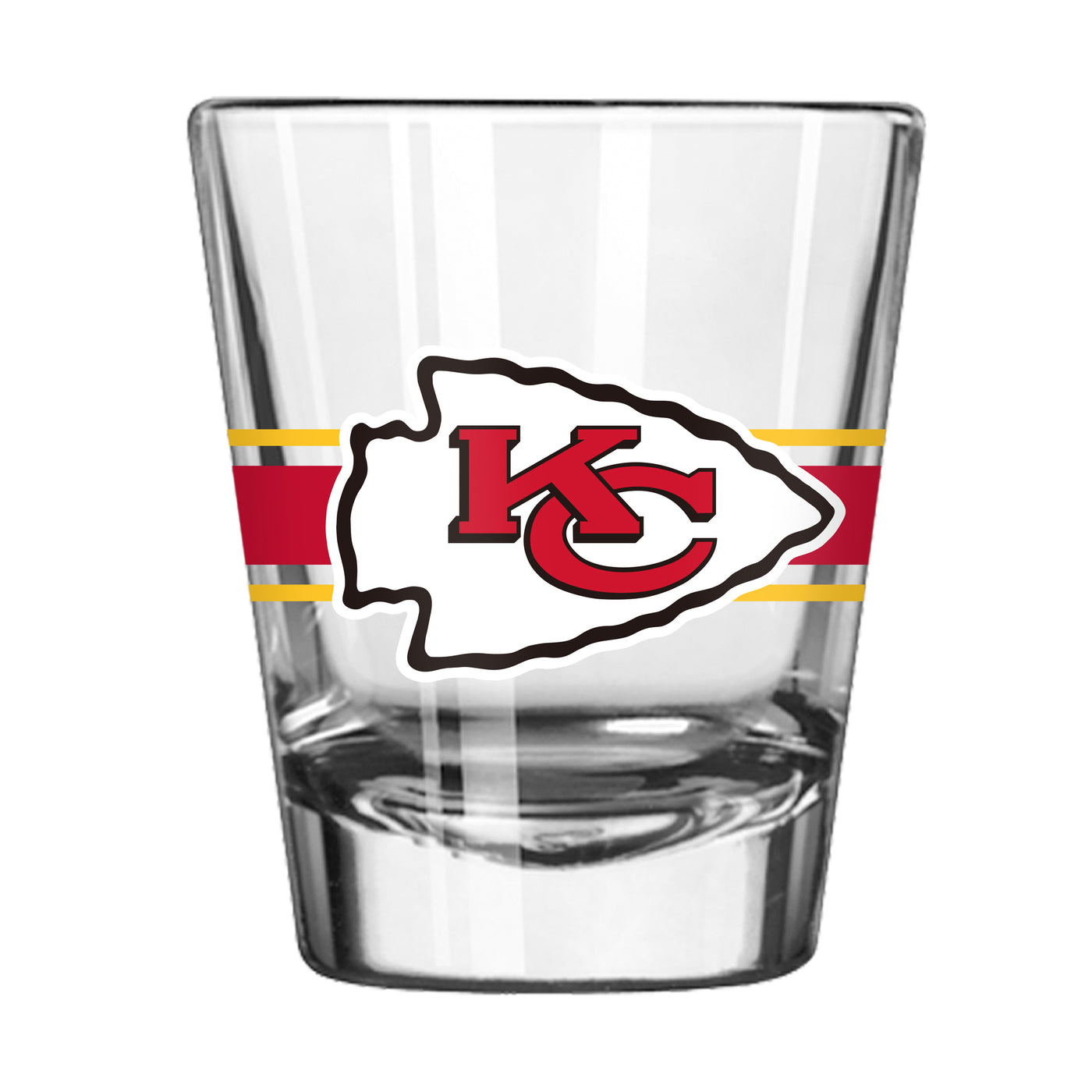 Kansas City Chiefs 2oz Stripe Shot Glass