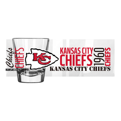 Kansas City Chiefs 2oz Spirit Shot Glass