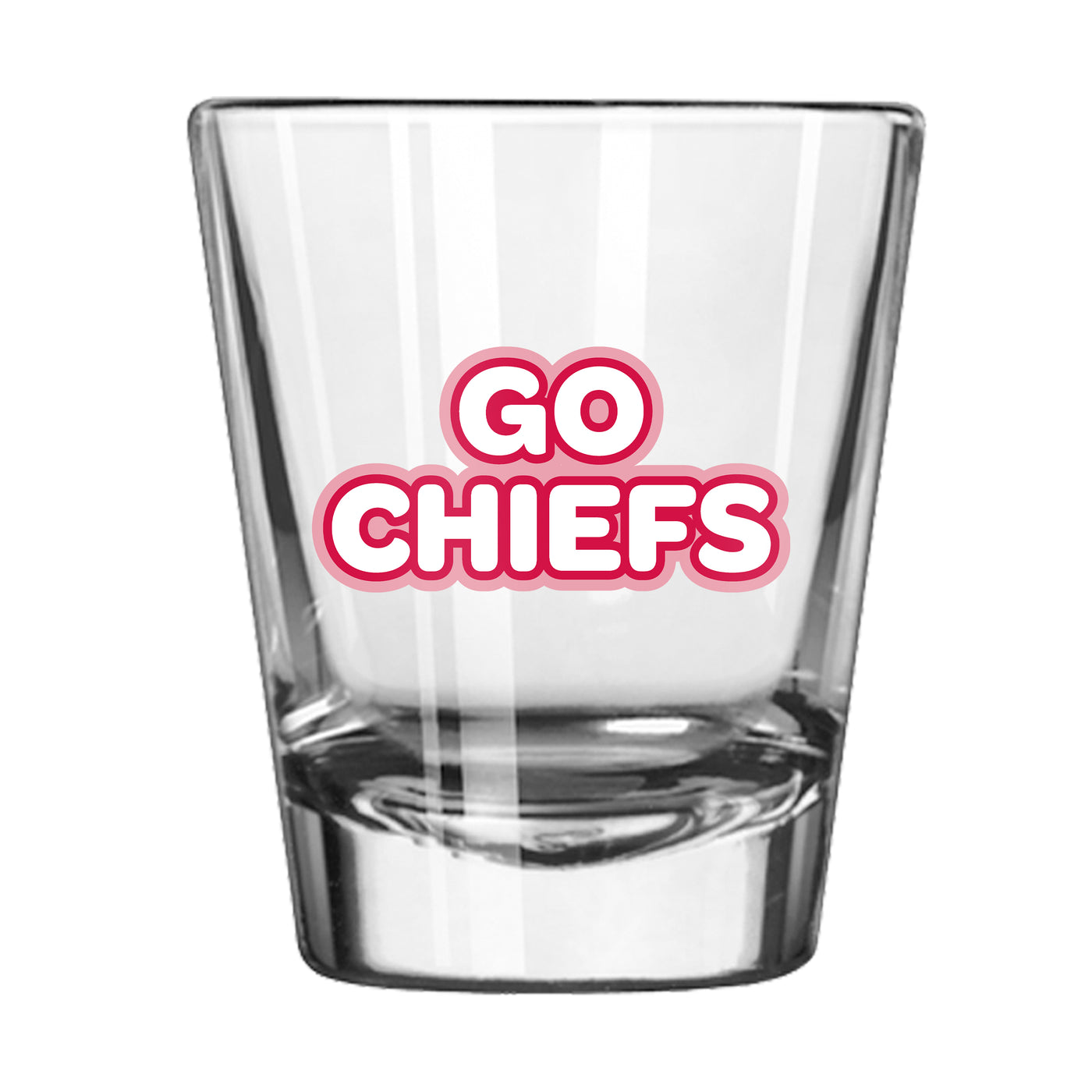 Kansas City Chiefs 2oz Bubble Shot Glass