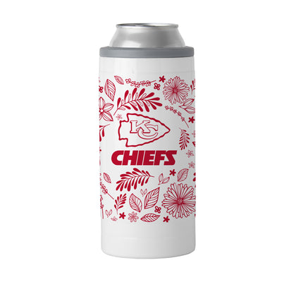 Kansas City Chiefs 12oz Botanical Slim Can Coolie
