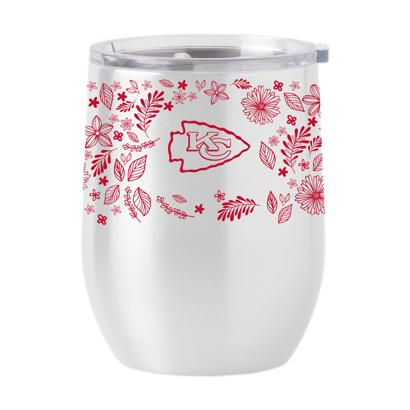 Kansas City Chiefs 16oz Botanical Stainless Curved Beverage