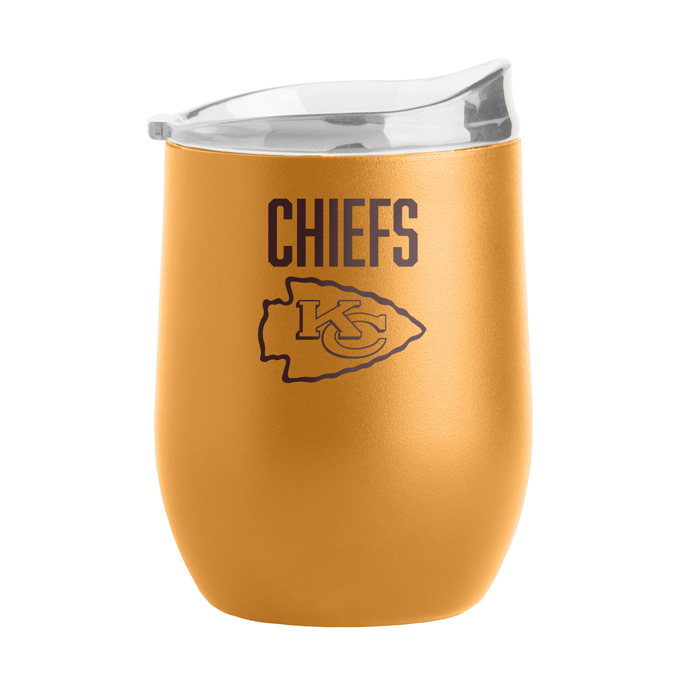 Kansas City Chiefs 16oz Huddle Powder Coat Curved Beverage