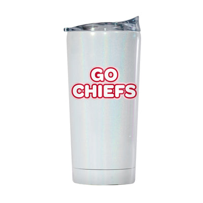 Kansas City Chiefs 20oz Bubble Iridescent Tumbler