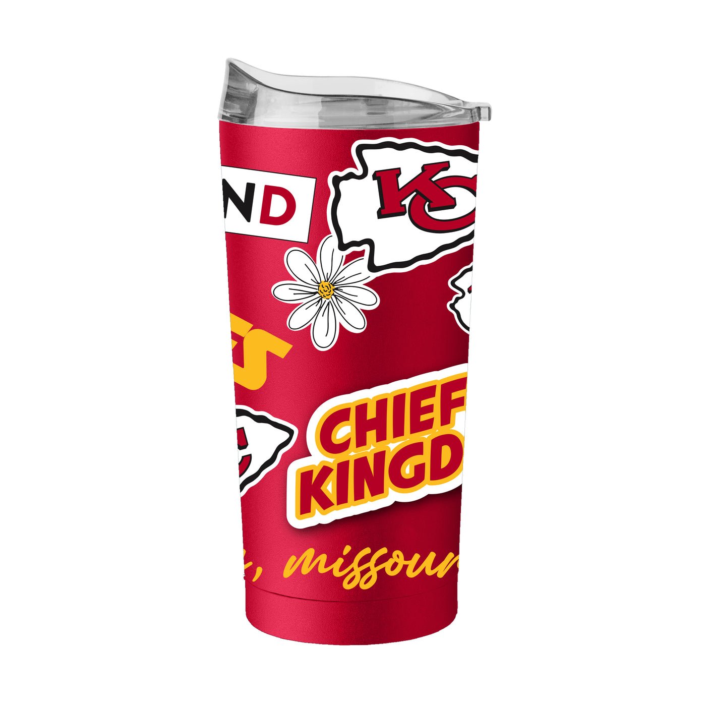 Kansas City Chiefs Red 20oz Native Powder Coat Tumbler