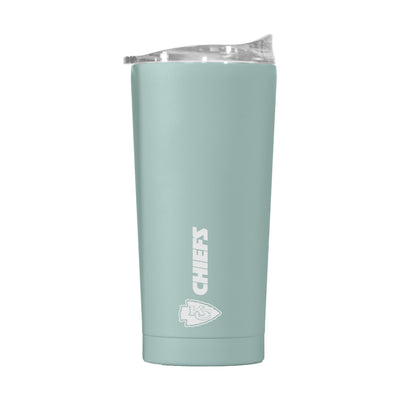 Kansas City Chiefs 20oz Vertical Powder Coat Tumbler - Logo Brands