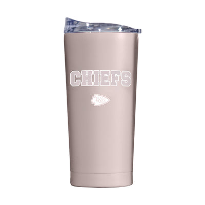 Kansas City Chiefs 20oz Stencil Powder Coat Tumbler