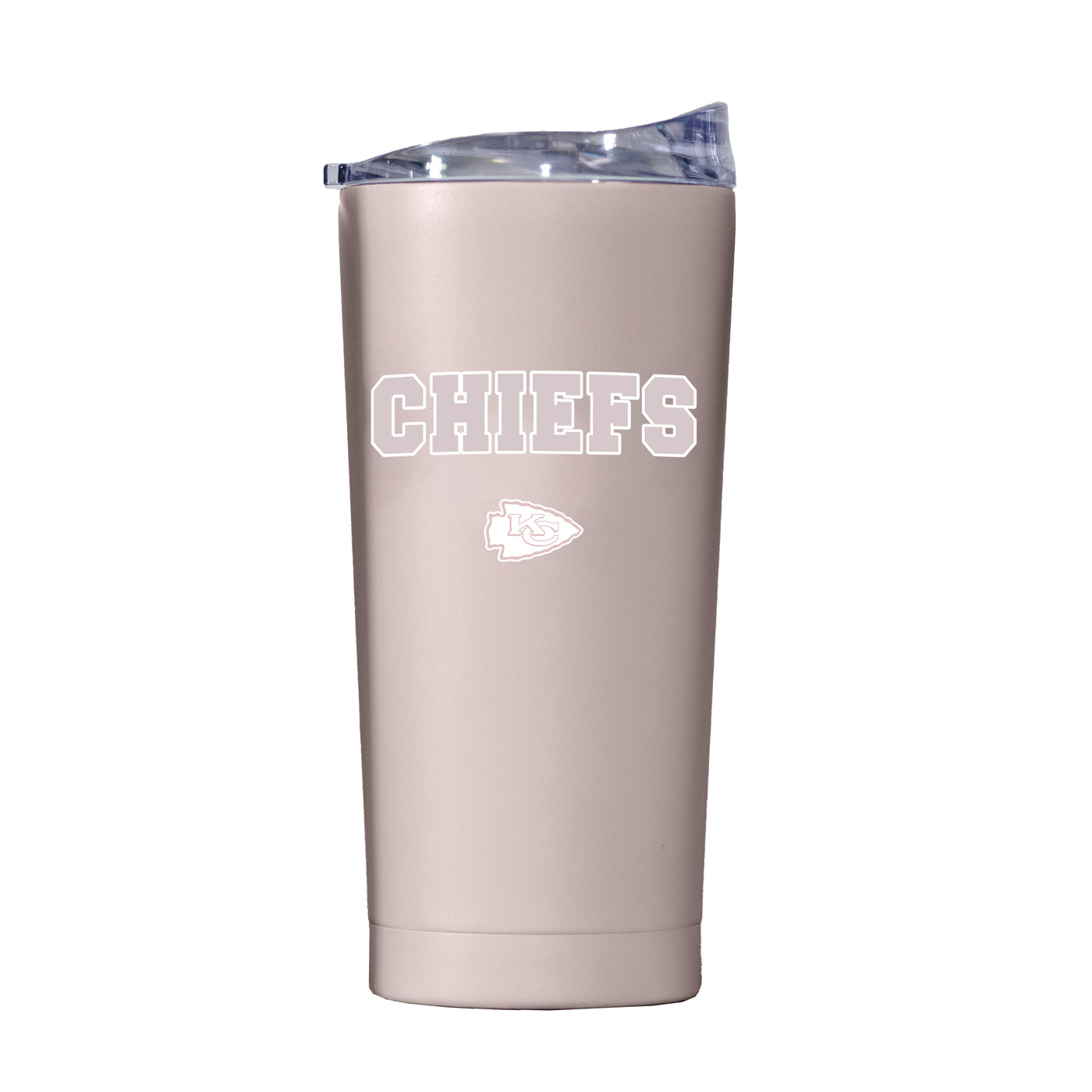 Kansas City Chiefs 20oz Stencil Powder Coat Tumbler
