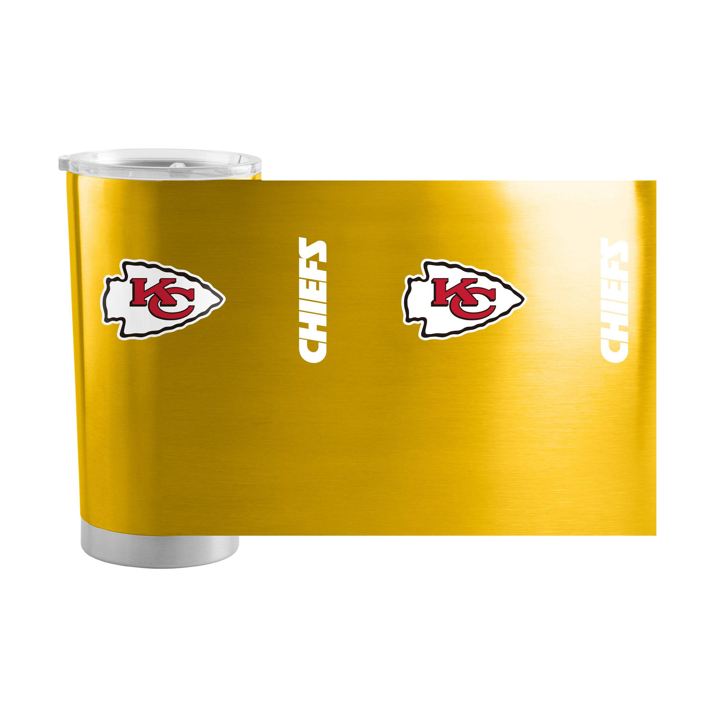 Kansas City Chiefs 20oz Gameday Stainless Steel Tumbler - Logo Brands