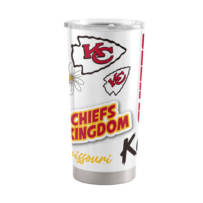 Kansas City Chiefs 20oz Native Stainless Tumbler