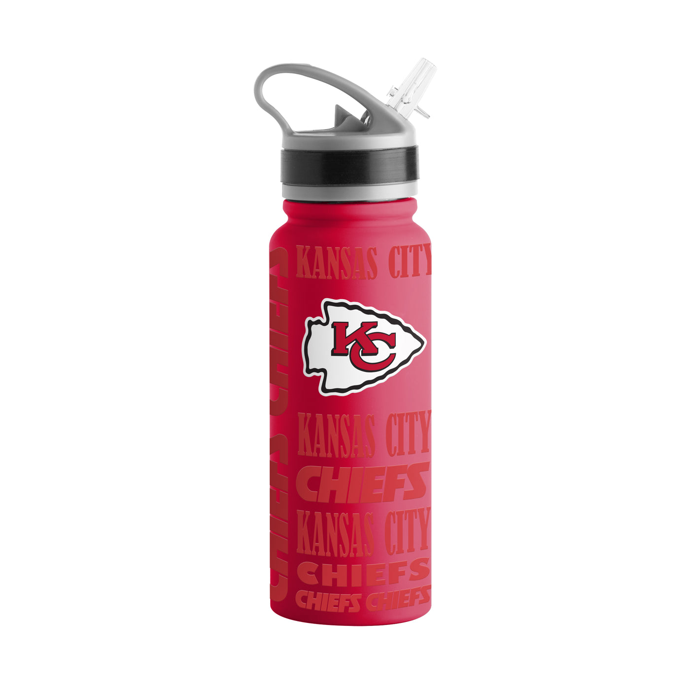 Kansas City Chiefs 25oz Replay SingleWall FlipTop Bottle
