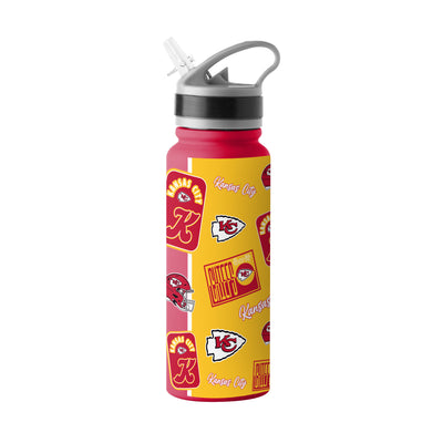 Kansas City Chiefs 25oz Dreamweave SingleWall FlipTop Bottle