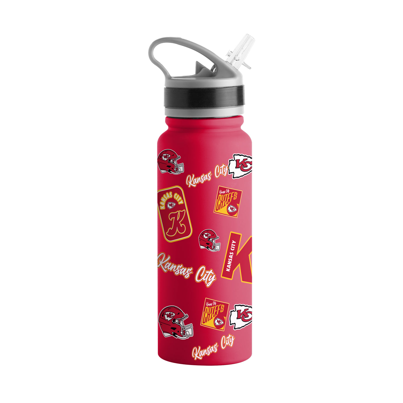 Kansas City Chiefs 25oz Dreamweave SingleWall FlipTop Bottle