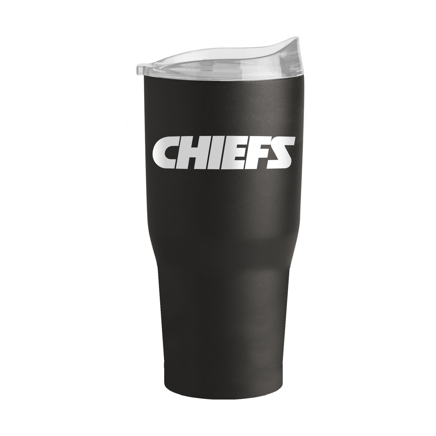 Kansas City Chiefs Black 30oz Flipside Powder Coat Tumbler