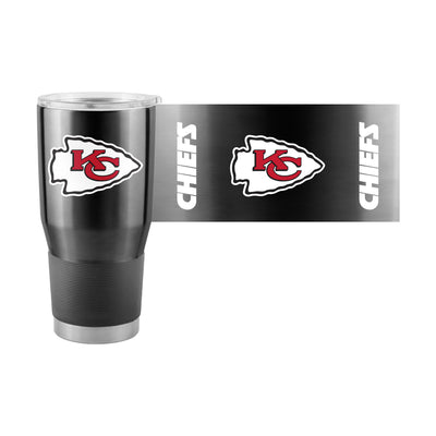Kansas City Chiefs Black 30oz Gameday Stainless Steel Tumbler