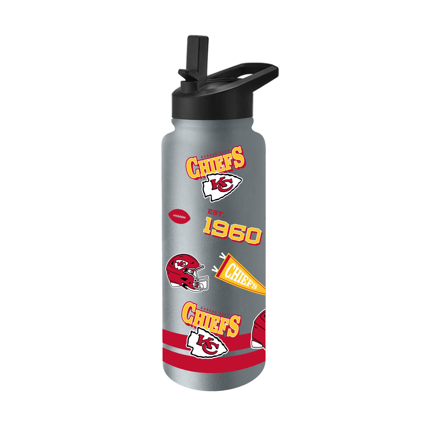 Kansas City Chiefs 34oz Stone TJ Maxx Native Quencher Bottle