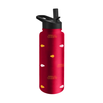 Kansas City Chiefs 34oz Step And Repeat Quencher Bottle