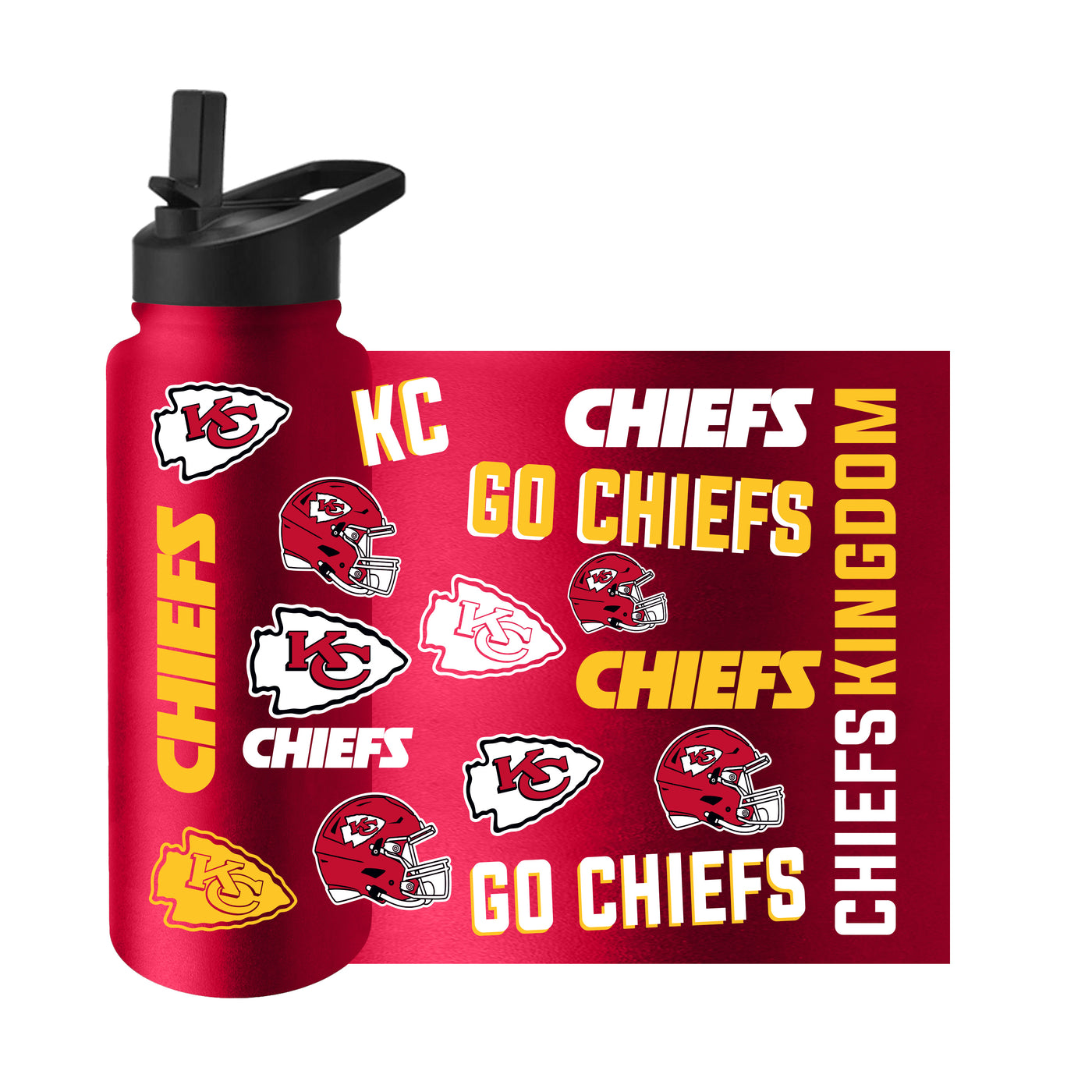 Kansas City Chiefs 34oz Native Quencher Bottle