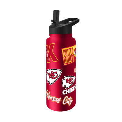 Kansas City Chiefs 34oz Dreamweave Quencher Bottle