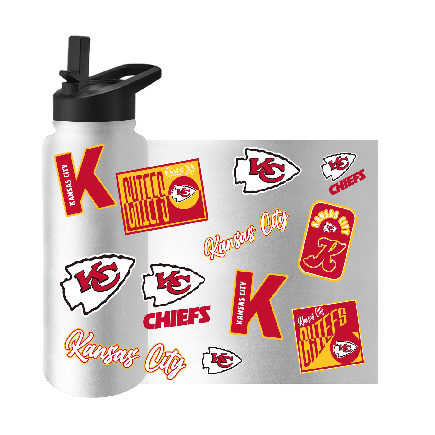 Kansas City Chiefs Dreamweave 34oz Quencher Bottle