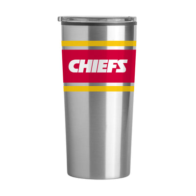 Kansas City Chiefs Stripe 20 oz Fusion Tumbler