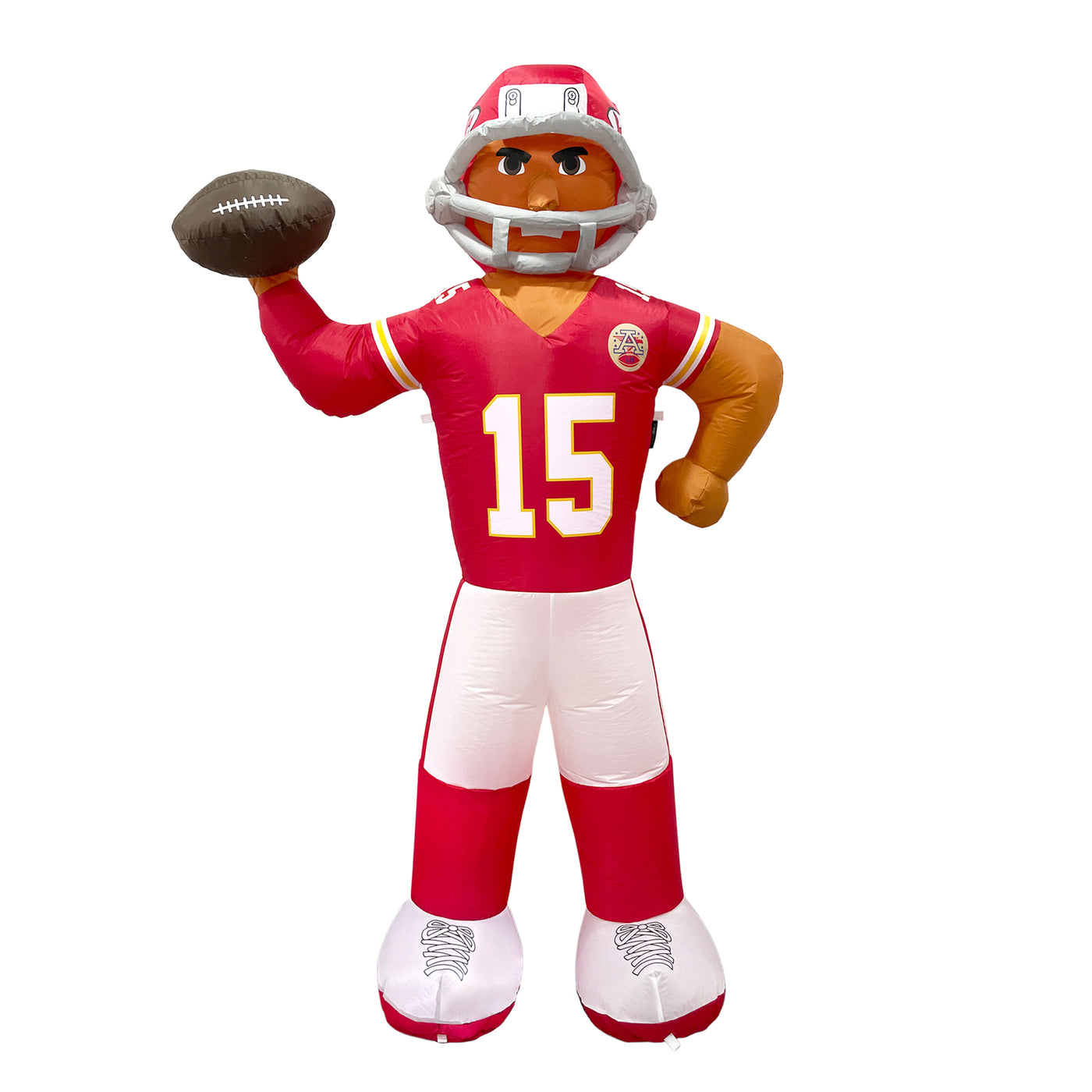 Kansas City Chiefs Patrick Mahomes Helmet Inflatable Mascot