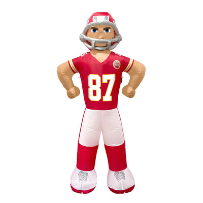 Kansas City Chiefs Travis Kelce 7ft Yard Inflatable - Logo Brands