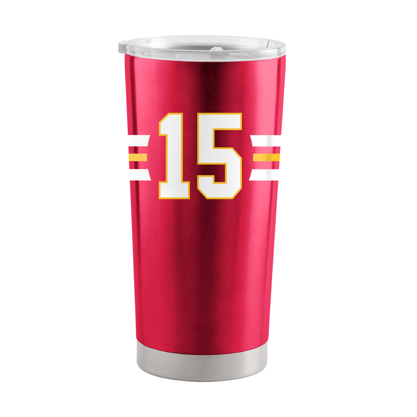 KC Chiefs Patrick Mahomes 20oz Stripe Stainless Tumbler