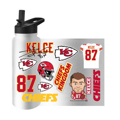 Kansas City Chiefs Travis Kelce 34oz Native Quencher Bottle