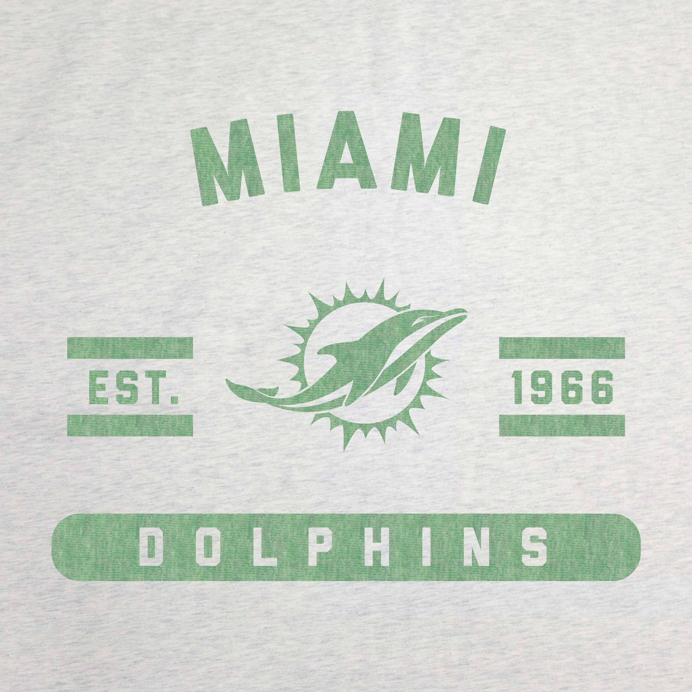 Miami Dolphins Oatmeal Sweatshirt Blanket