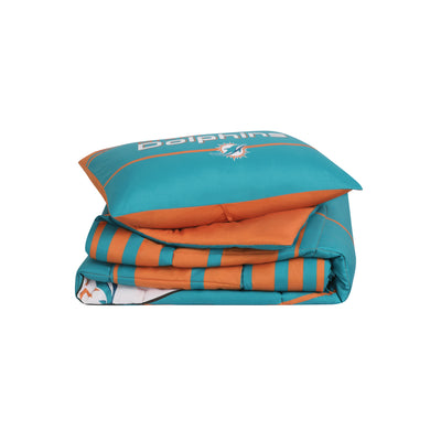 Miami Dolphins Crosser Comforter Set Twin