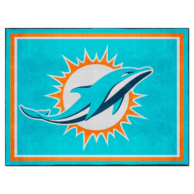 NFL - Miami Dolphins 8x10 Rug