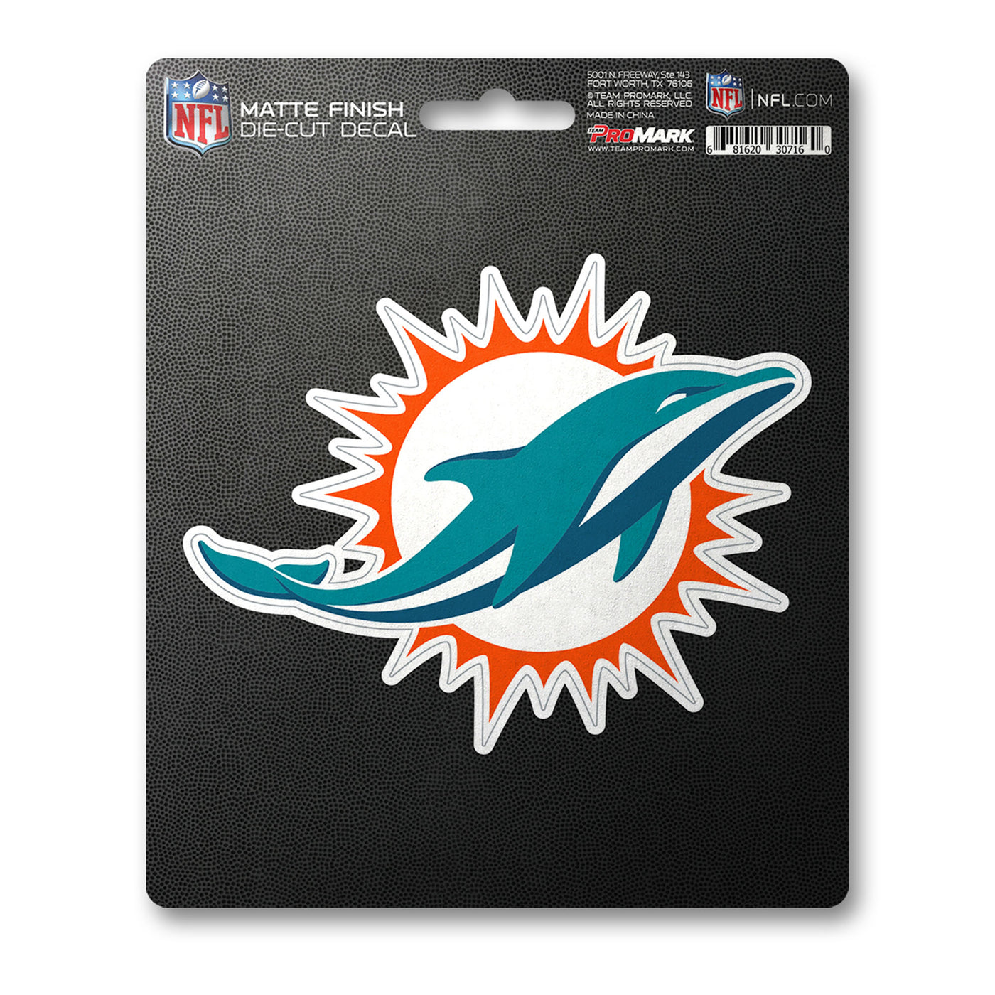 NFL - Miami Dolphins Matte Decal