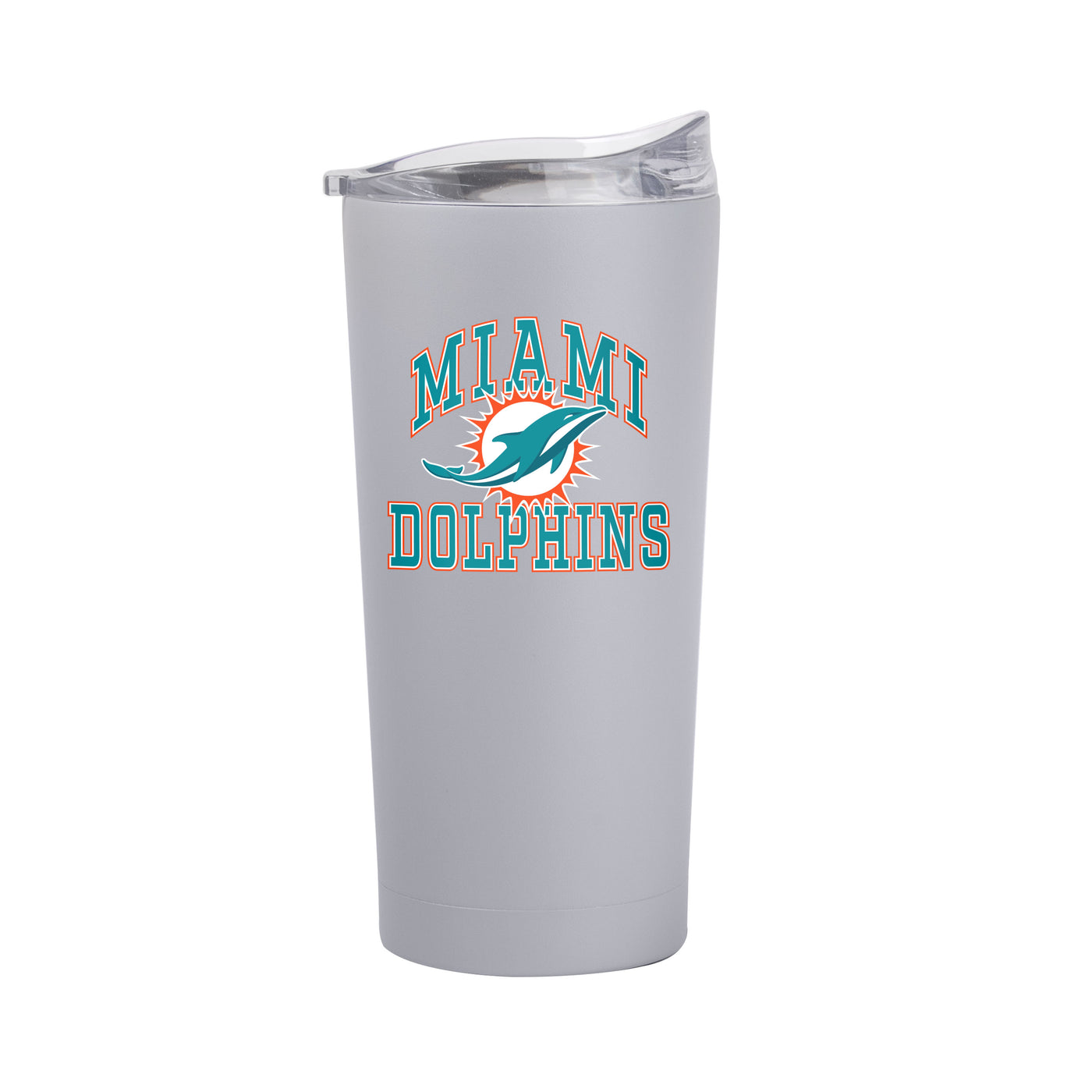 Miami Dolphins 20oz Athletic Powder Coat Tumbler